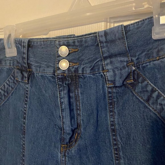 London Jean Original Classic double button light weight jeans size 8 - Picture 6 of 8